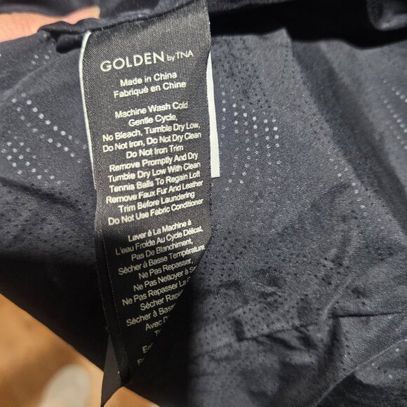 Golden by TNA women’s Medium black warmest Bancroft parka winter jacket coat - Picture 5 of 7